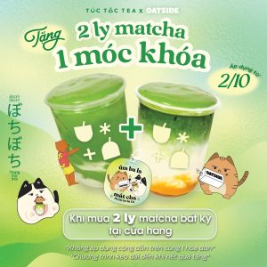 Ưu đãi Matcha Túc Tắc Tea