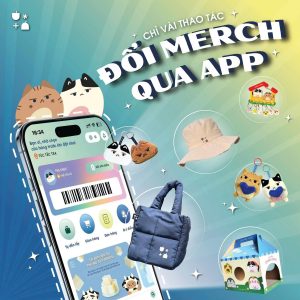 Đổi Merch qua App Túc Tắc Tea